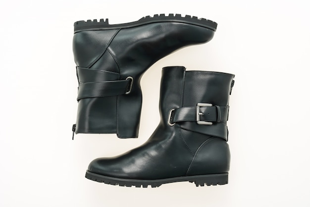 Bottes en cuir