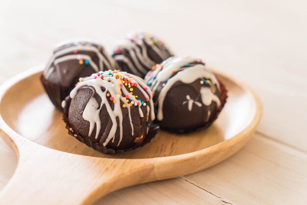 boule de chocolat fantaisie