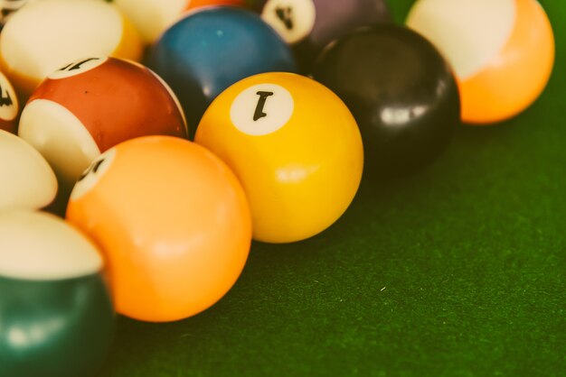 Boules de billard