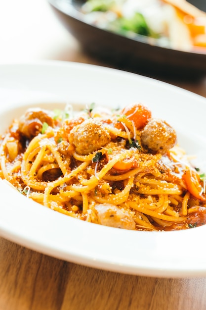 Boulettes de spaghetti