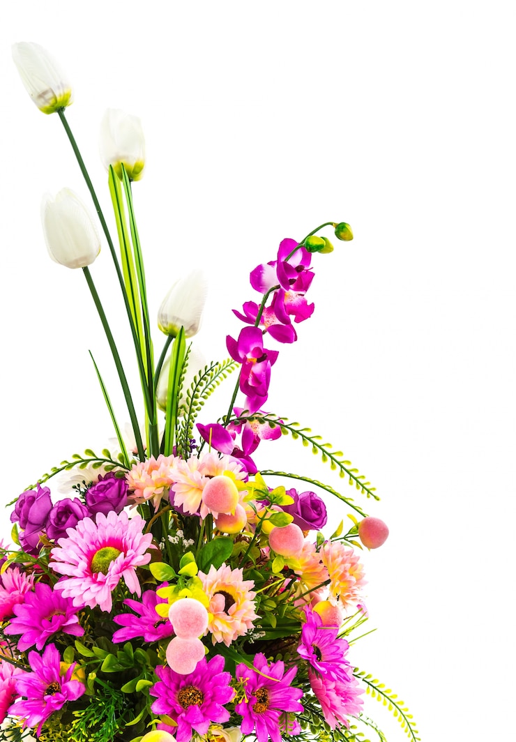Photo gratuit bouquet de fleurs colorées