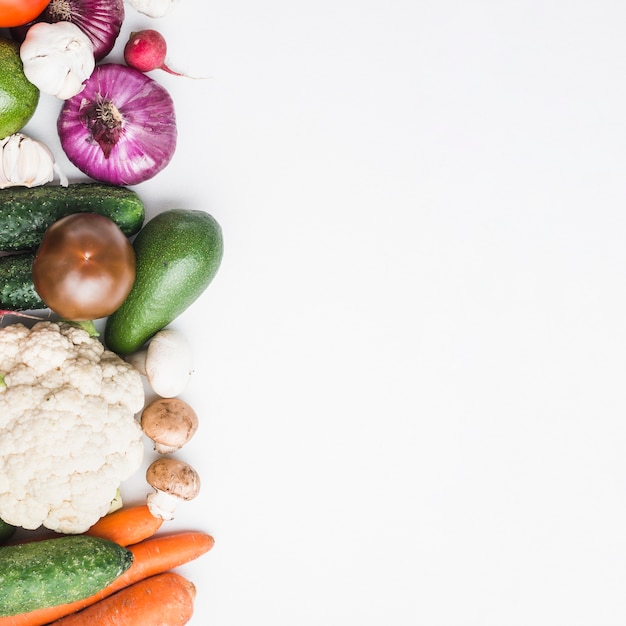 Bouquet de légumes frais assortis