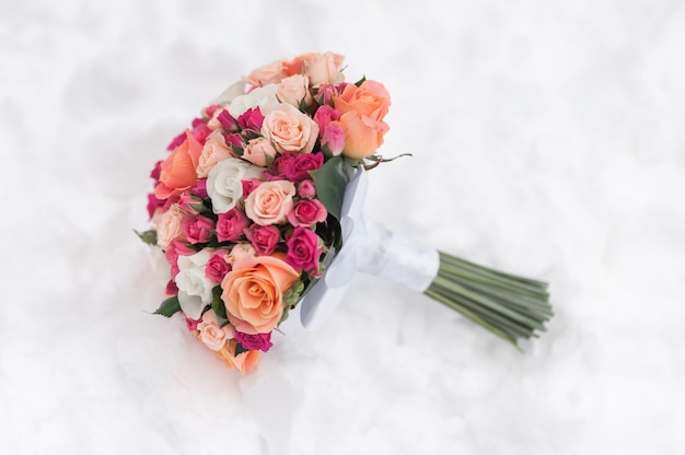 Photo gratuite bouquet de mariage