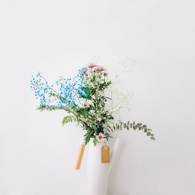 Photo gratuite bouquet en pot de fleurs