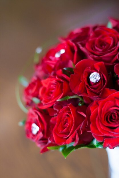 Photo gratuit bouquet de roses
