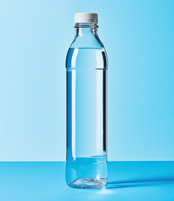 Photo gratuit bouteille d'eau photoréaliste