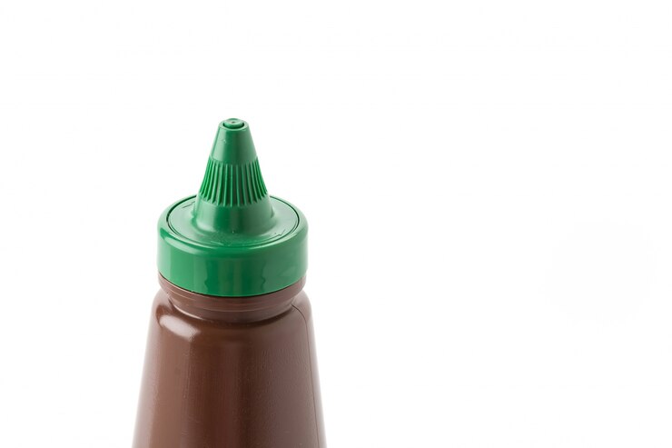 Photo gratuit bouteille de sauce barbecue