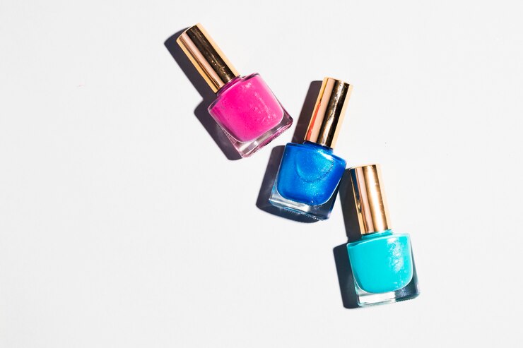 Photo gratuit bouteille de vernis à ongles