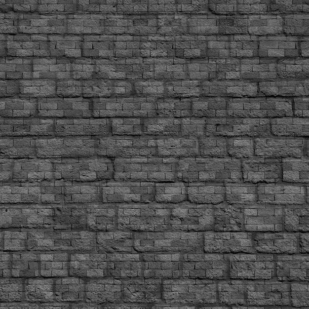 brique noire texture du mur