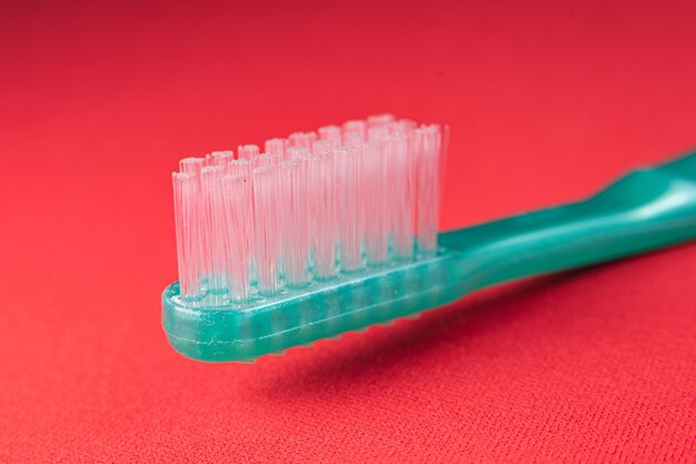 Brosse à dents verte