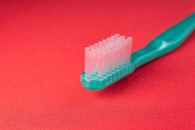 Brosse à dents verte