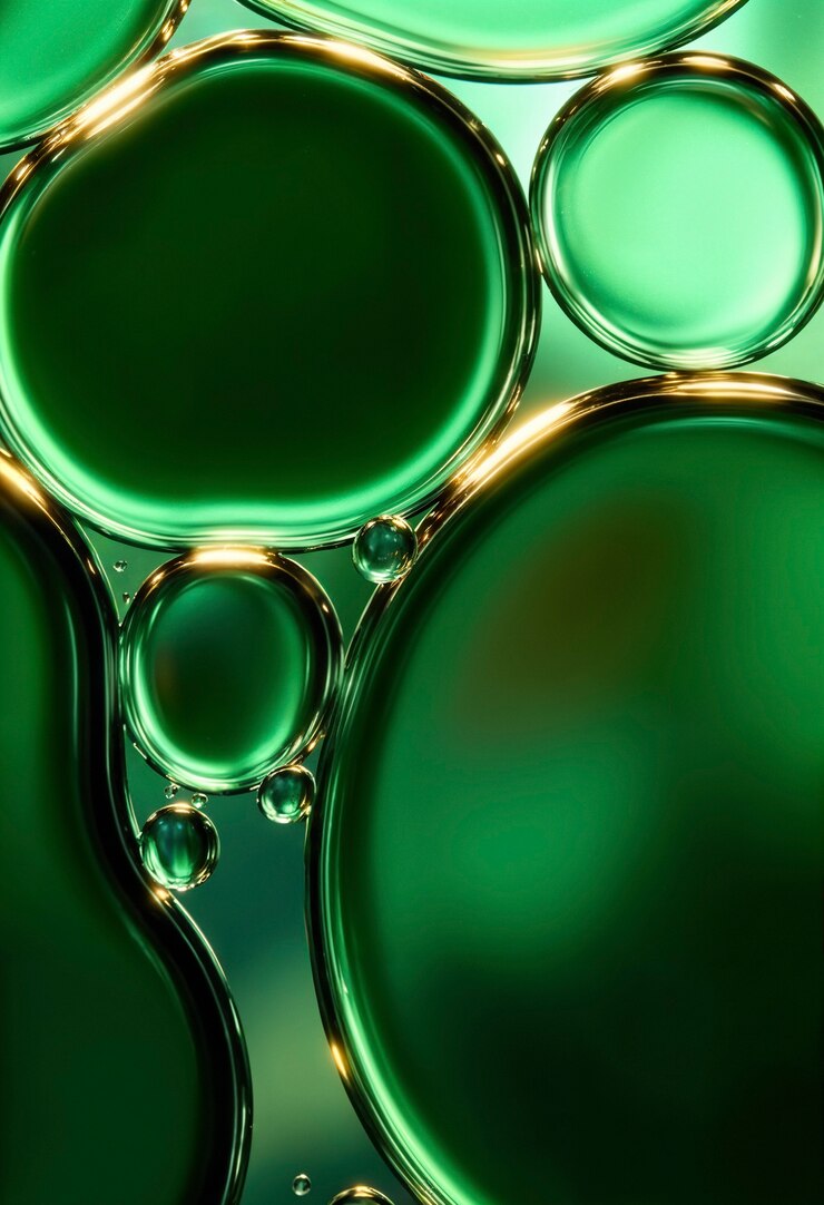 Photo gratuit des bulles d'huile sur un fond abstrait