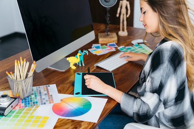 Bureau du graphiste
