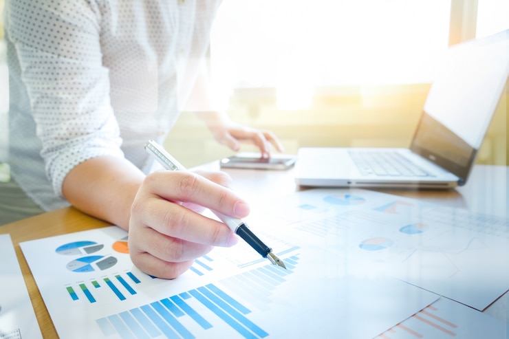 Photo gratuit business analyse le fond de l&#39;idée conceptuelle.