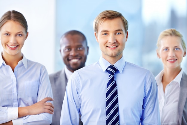 Business team dans le bureau