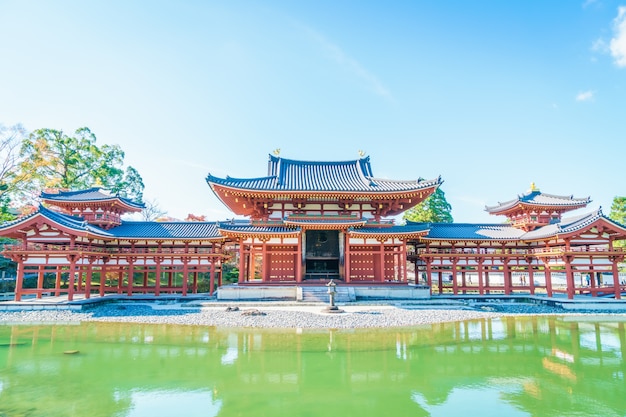 Photo gratuite byodo-in temple kyoto, japon