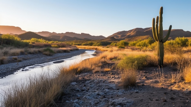 Photo gratuite cactus du désert dans la nature