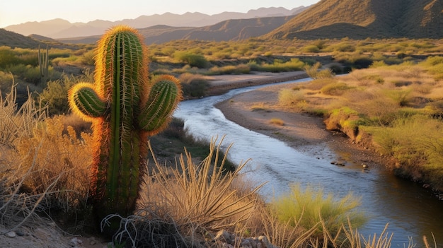 Photo gratuite cactus du désert dans la nature