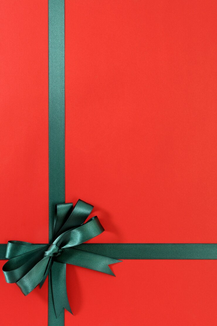 Photo gratuit cadeau de noël fond