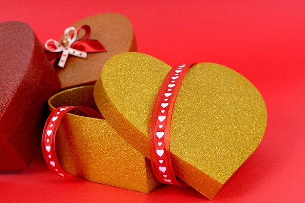 Photo gratuite cadeaux saint valentin