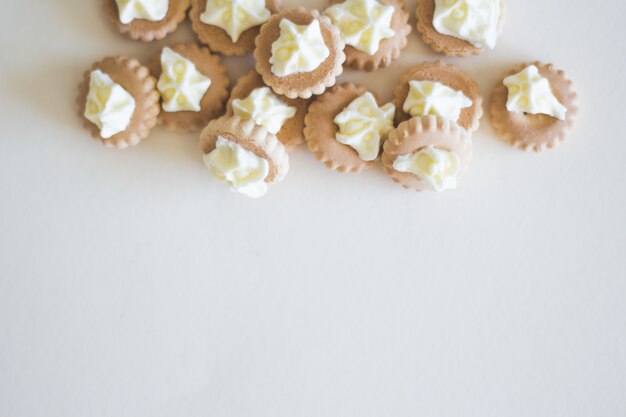 Cadre de biscuits sucrés