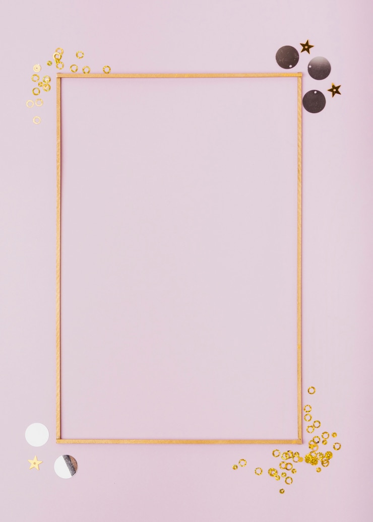Photo gratuit cadre minimaliste plat avec espace de copie