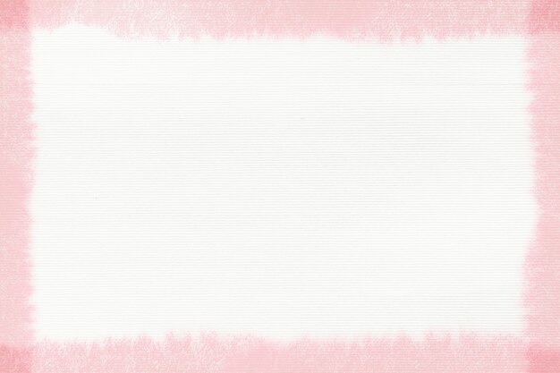 Cadre de trait de pinceau rose rectangle