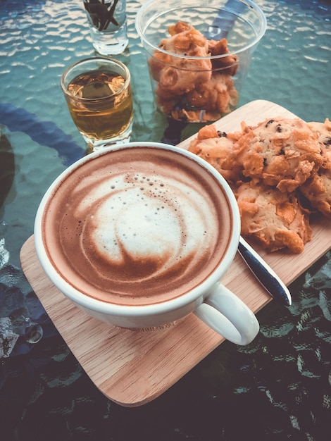 Café et biscuits