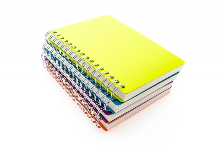 Photo gratuit cahier