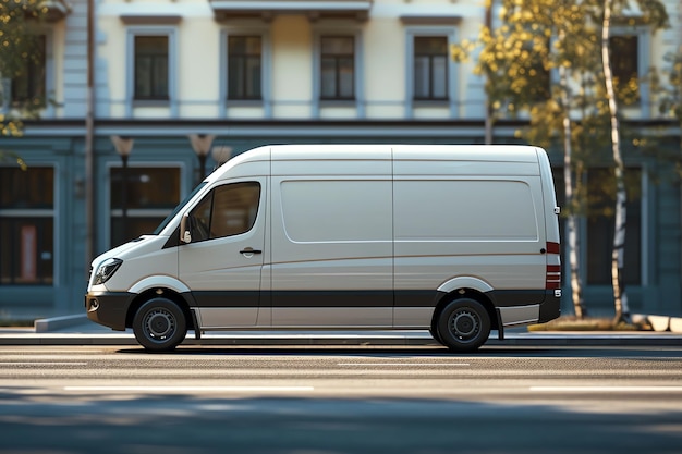 Photo gratuite camion de livraison ai généré