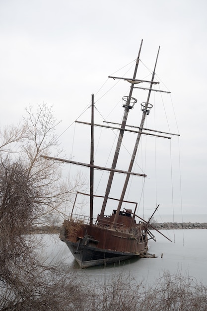 Capture verticale de la Grande Hermine, Lincoln Canada