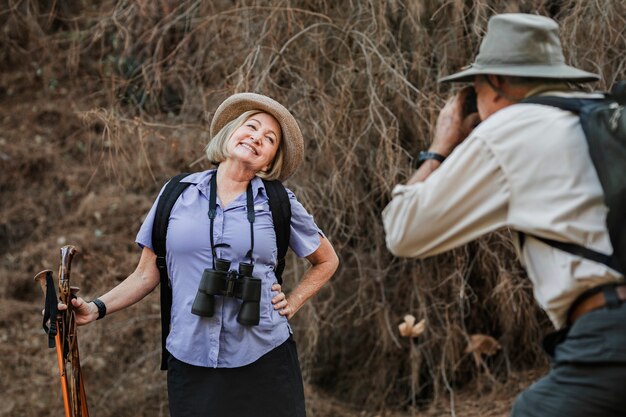 Capturer le sourire de grand-mère