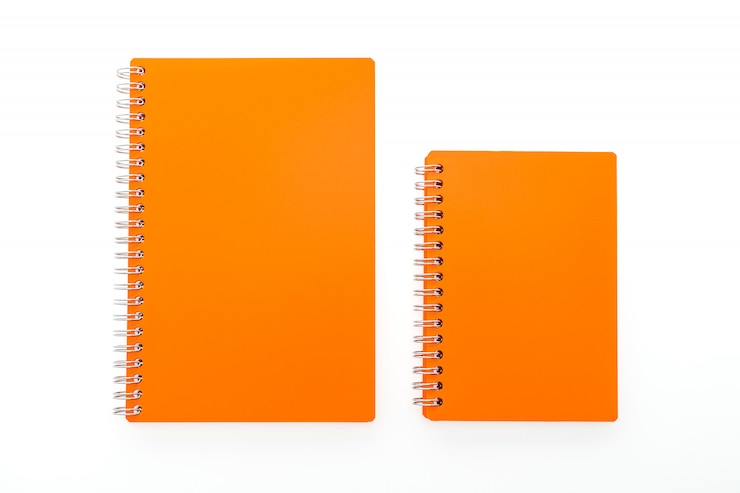 Photo gratuit carnet