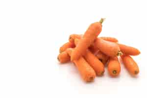 Photo gratuite carottes bébé