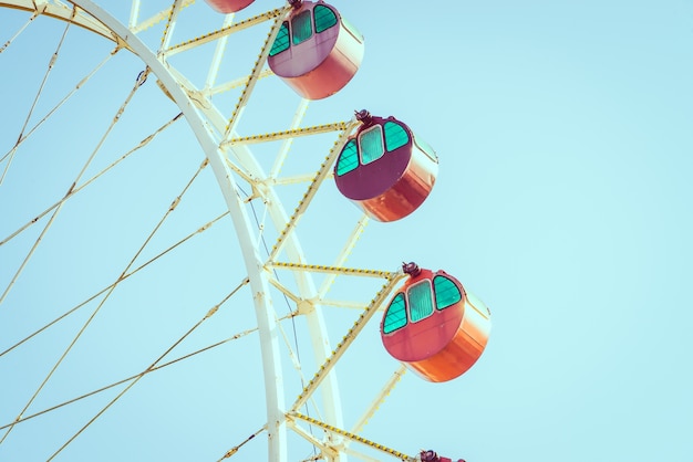 carrousel d&#39;été mère foire ancienne