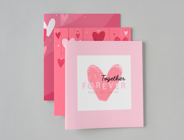 Cartes mixtes valentines