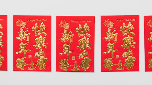 Cartes pour le nouvel an chinois