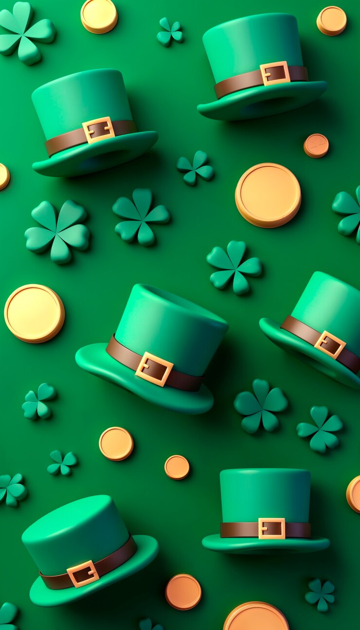 Photo gratuit cartoon de la célébration de la fête de saint patrick