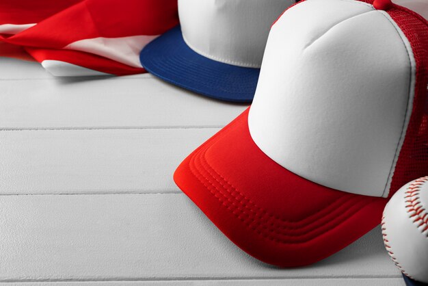 Casquette trucker avec baseball