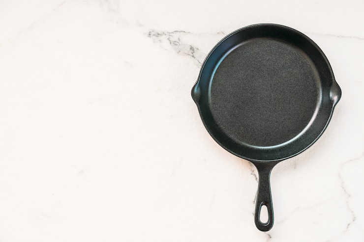 Photo gratuit casserole en fer