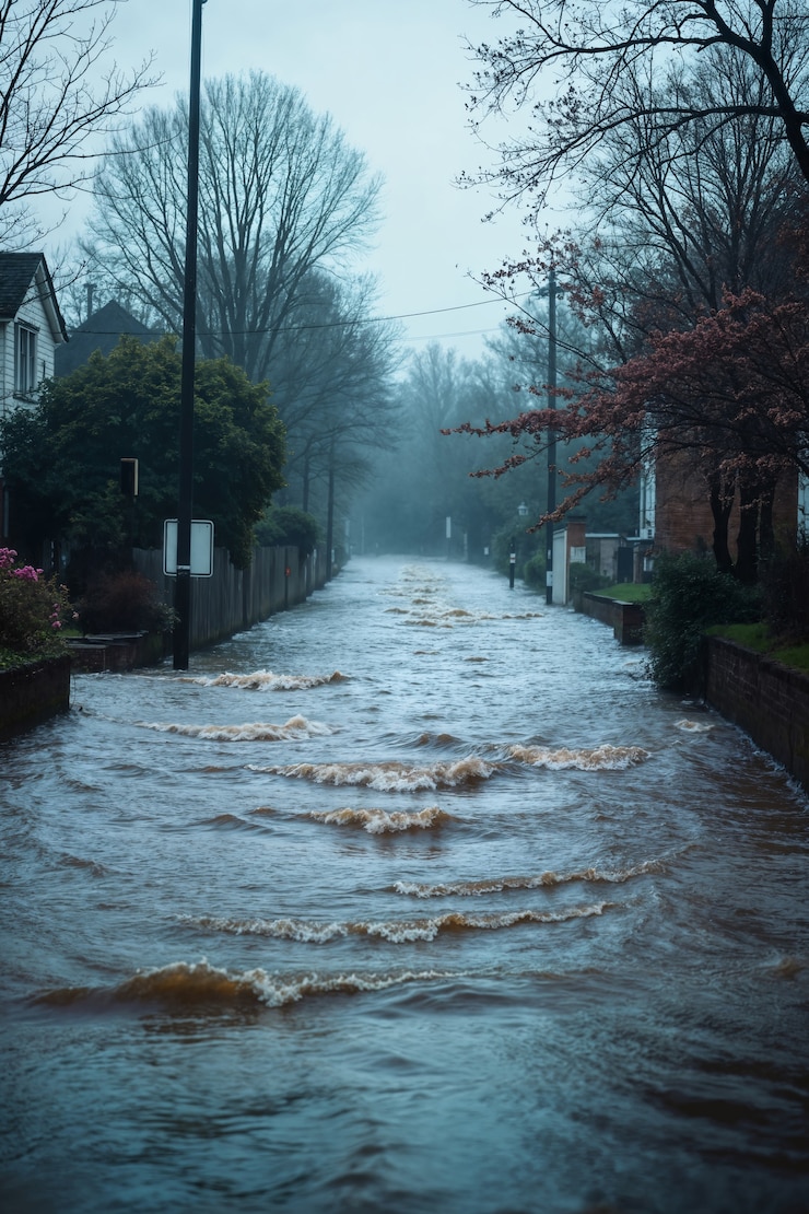 Photo gratuit une catastrophe naturelle