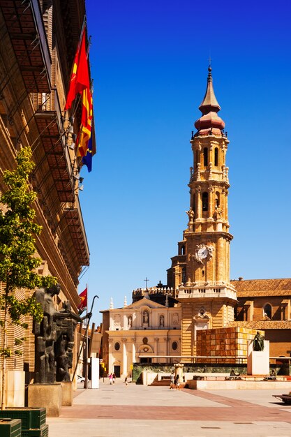 Catedral de la Seo à Saragosse. Aragon