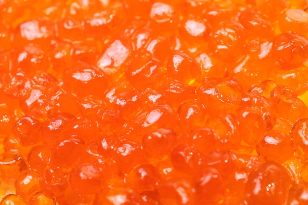 Cavelin Sushi Caviar - Orange Masago. Caviar de truite fumée ou caviar de saumon casher