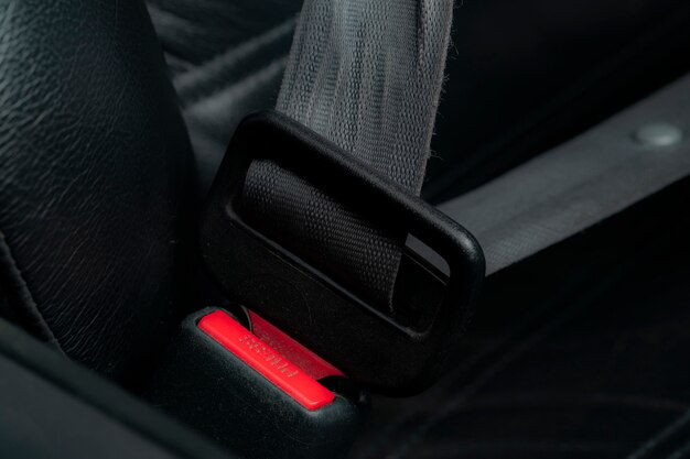 Ceinture de sécurité dans la voiture