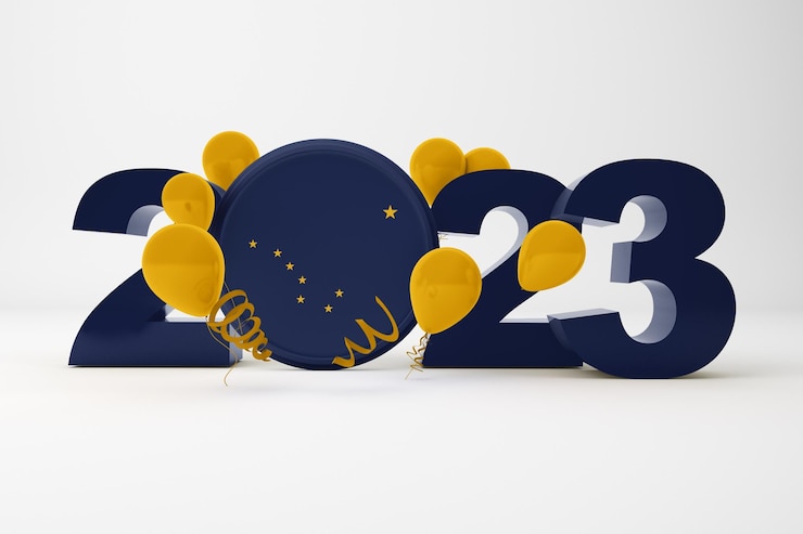 Photo gratuit célébration de l'alaska 2023