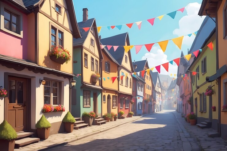 Photo gratuit célébration de l'art numérique de l'oktoberfest