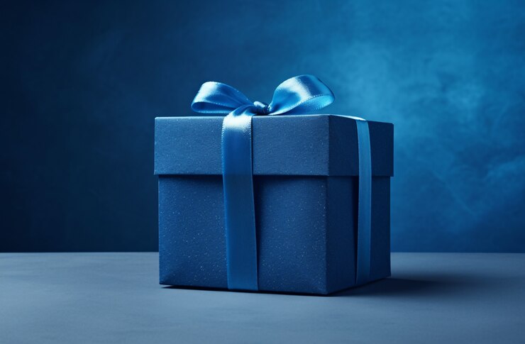 Photo gratuit célébration du jour de la boxe avec un cadeau