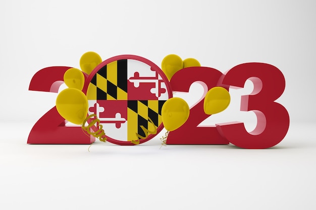 Photo gratuite célébration du maryland 2023