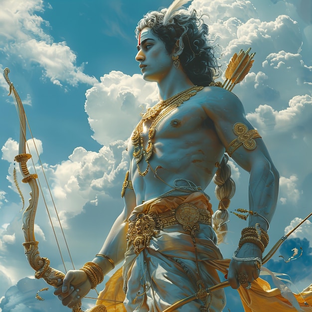 Célébration fantastique du ram navami