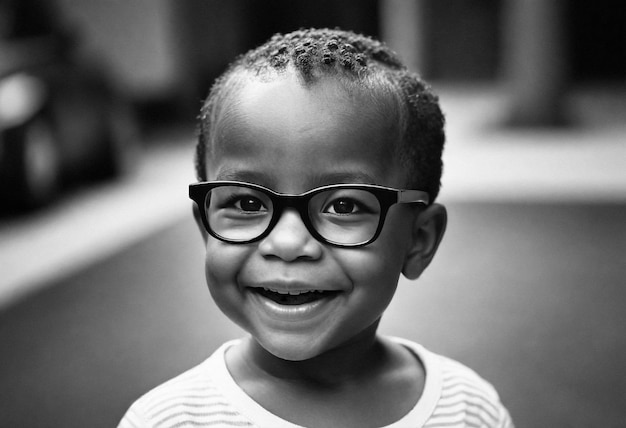 Photo gratuite célébration de la fête des enfants avec un joli portrait d'enfant